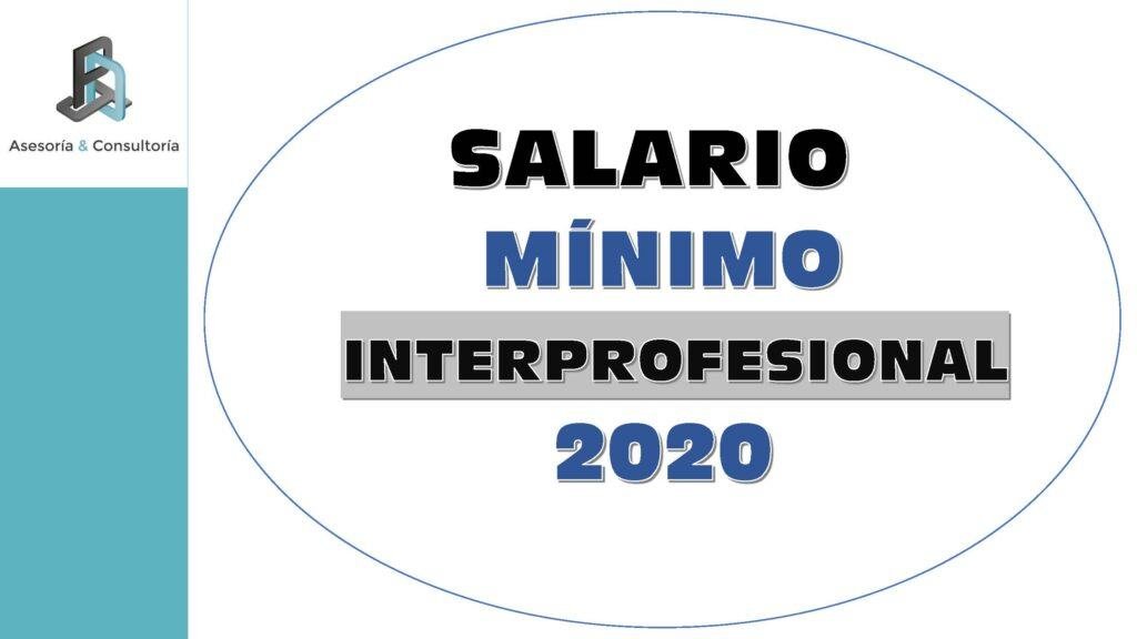 salario mínimo interprofesional